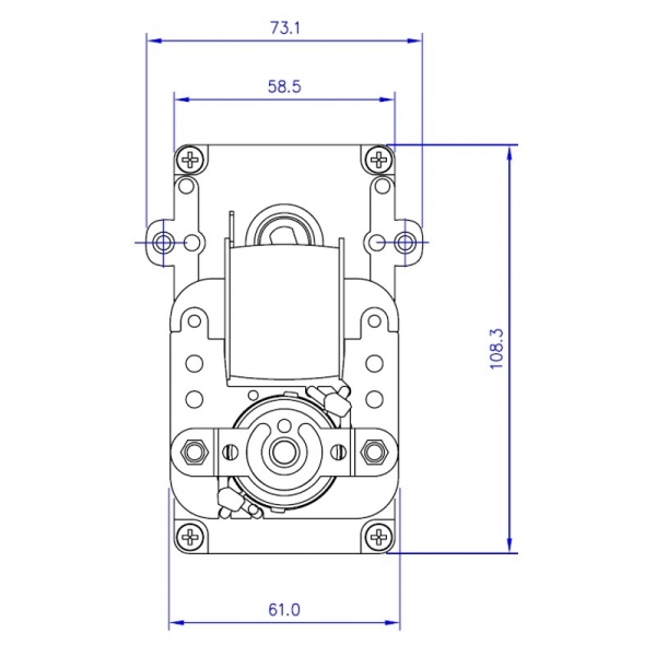 Motoriduttore MELLOR 3 RPM