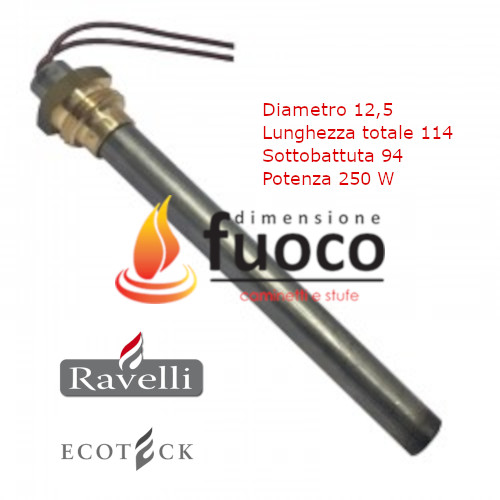 CANDELETTA RESISTENZA RAVELLI ECOTECH